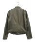 HELMUT LANG (ヘルムートラング) レザージャケット オリーブ サイズ:M：14000円