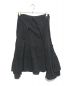 tricot COMME des GARCONS (トリココムデギャルソン) 綿麻フリルスカート ブラック サイズ:M：10000円