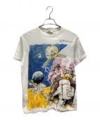 VALENTINOヴァレンティノ）の古着「プリントTシャツ」｜ホワイト