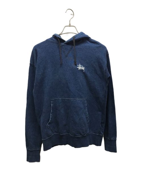 stussy（ステューシー）stussy (ステューシー) パーカー インディゴ サイズ:Sの古着・服飾アイテム