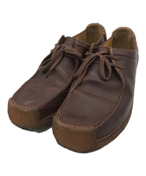 CLARKS（クラークス）CLARKS (クラークス) レザーシューズ ブラウン サイズ:26.5cmの古着・服飾アイテム