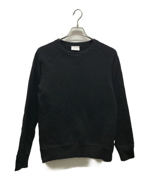 THE Sweat Crew neck Pullover（クルーネック スウェット）THE Sweat Crew neck Pullover (クルーネック スウェット) スウェット ブラック サイズ:Sの古着・服飾アイテム