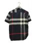 BURBERRY (バーバリー) チェックシャツ ネイビー サイズ:L：24000円