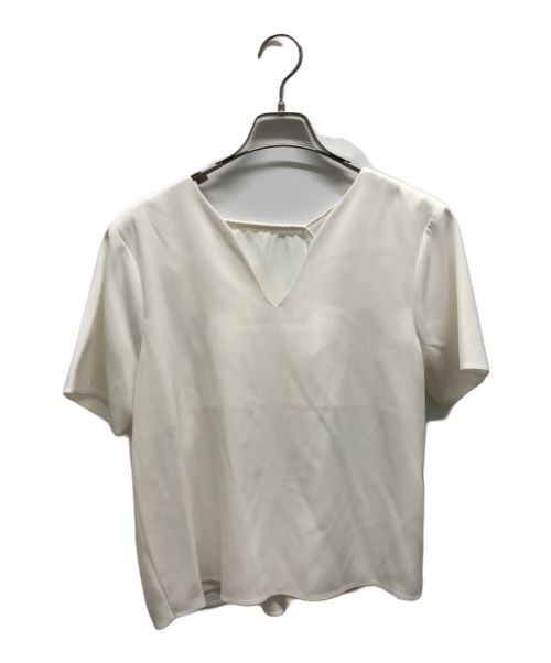 Ameri（アメリ）Ameri (アメリ) MEDI FOUNTAIN NECK TOP ホワイト サイズ:Fの古着・服飾アイテム