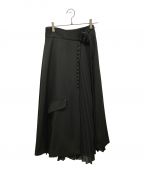 Ameriアメリ）の古着「2WAY PLEATS PANTS」｜ブラック