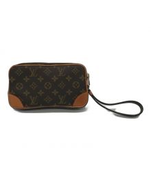 LOUIS VUITTON（ルイ ヴィトン）の古着「クラッチバッグ」｜ブラウン