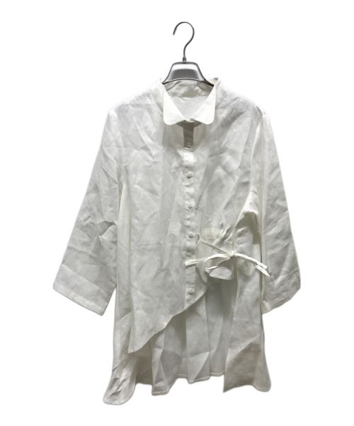 onomatopee（オノマトペ）onomatopee (オノマトペ) リネンシャツ ホワイト サイズ:ーの古着・服飾アイテム