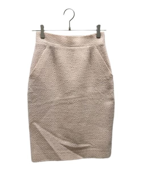 CHANEL（シャネル）CHANEL (シャネル) ツイードスカート ピンク サイズ:36の古着・服飾アイテム
