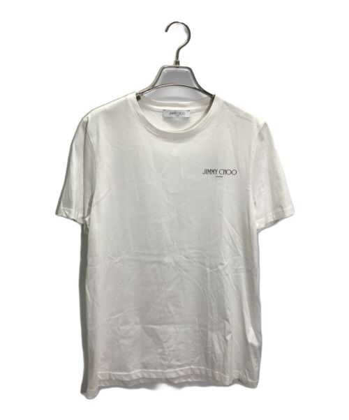 JIMMY CHOO（ジミーチュウ）JIMMY CHOO (ジミーチュウ) Tシャツ ホワイト サイズ:Lの古着・服飾アイテム