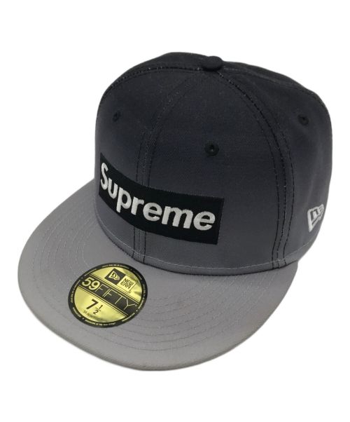 New Era（ニューエラ）New Era (ニューエラ) Supreme (シュプリーム) キャップ グレーの古着・服飾アイテム