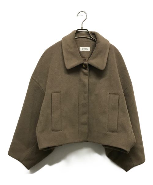 Snidel（スナイデル）Snidel (スナイデル) ウールジャケット ブラウン サイズ:Fの古着・服飾アイテム