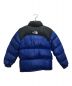 THE NORTH FACE (ザ ノース フェイス) ダウンジャケット ブルー×ブラック サイズ:S：15000円