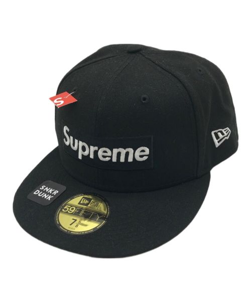 New Era（ニューエラ）New Era (ニューエラ) Supreme (シュプリーム) キャップ ブラックの古着・服飾アイテム