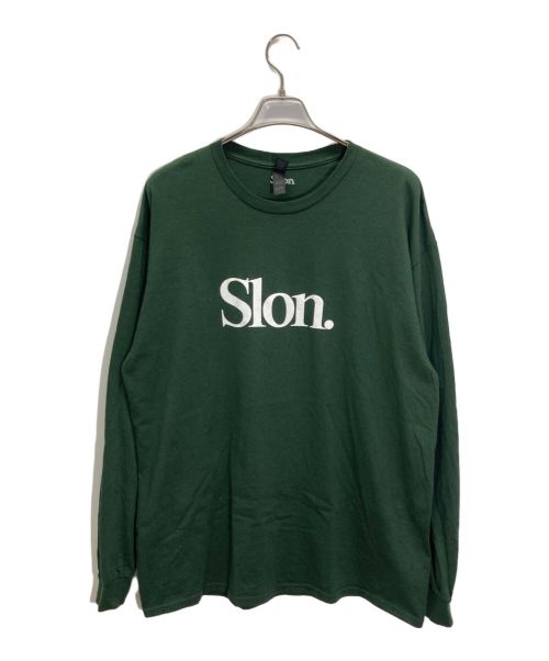 SLON（スロン）slon (スロン) カットソー グリーン サイズ:XLの古着・服飾アイテム