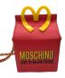 MOSCHINO (モスキーノ) チェーンショルダーバッグ レッド：5000円