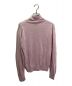 TOM FORD (トムフォード) VISCOSE SHINE ROLL NECK Knit ピンク サイズ:46：13000円