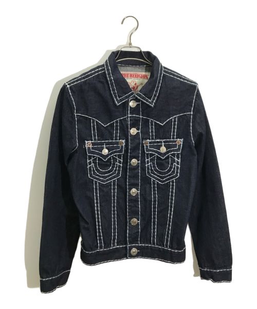 TRUE RELIGION（トゥルー レリジョン）TRUE RELIGION (トゥルー レリジョン) デニムジャケット インディゴ サイズ:Mの古着・服飾アイテム