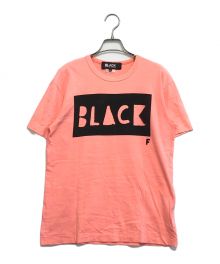 BLACK COMME des GARCONS（ブラック コムデギャルソン）の古着「Tシャツ」｜ピンク