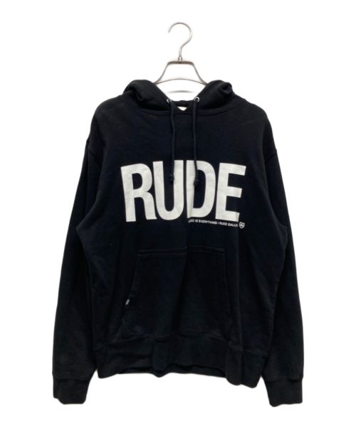 RUDE GALLERY（ルードギャラリー）RUDE GALLERY (ルードギャラリー) パーカー ブラック サイズ:Mの古着・服飾アイテム