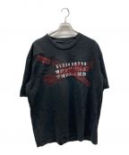 Maison Margielaメゾンマルジェラ）の古着「フロントロゴプリントTシャツ」｜ブラック