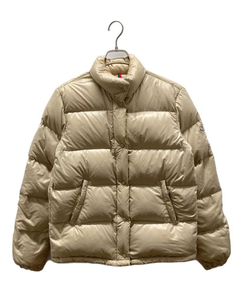 MONCLER（モンクレール）MONCLER (モンクレール) ダウンジャケット ベージュ サイズ:1の古着・服飾アイテム