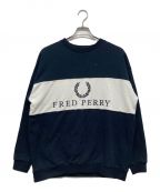 FRED PERRYフレッドペリー）の古着「スウェット」｜ネイビー