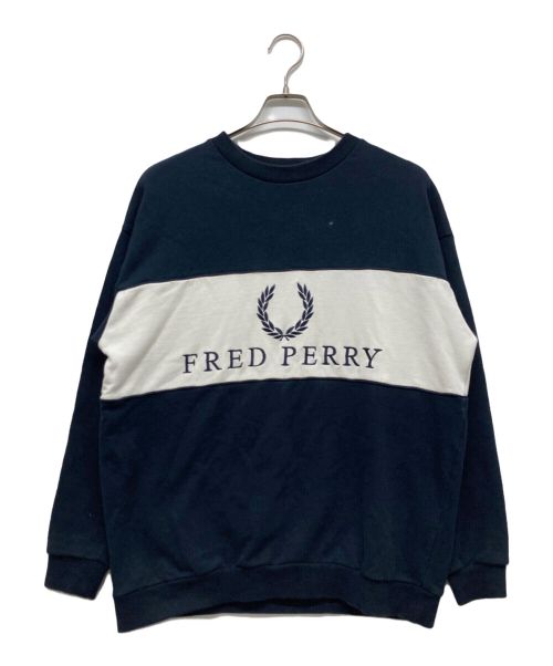 FRED PERRY（フレッドペリー）FRED PERRY (フレッドペリー) スウェット ネイビー サイズ:Mの古着・服飾アイテム