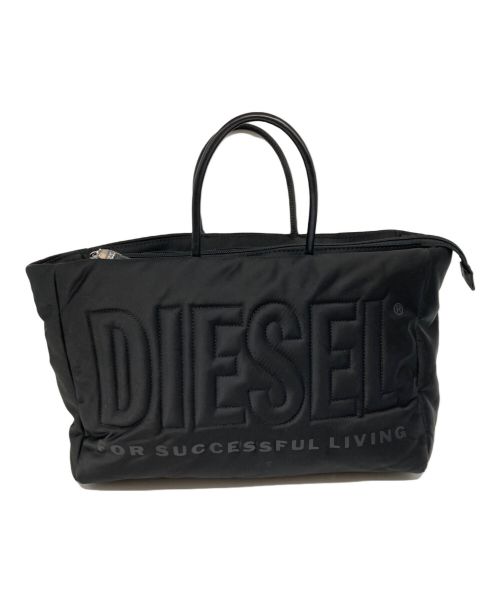 DIESEL（ディーゼル）DIESEL (ディーゼル) 2WAYトートバッグ ブラックの古着・服飾アイテム