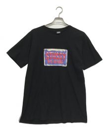 stussy（ステューシー）の古着「Tシャツ」｜ブラック