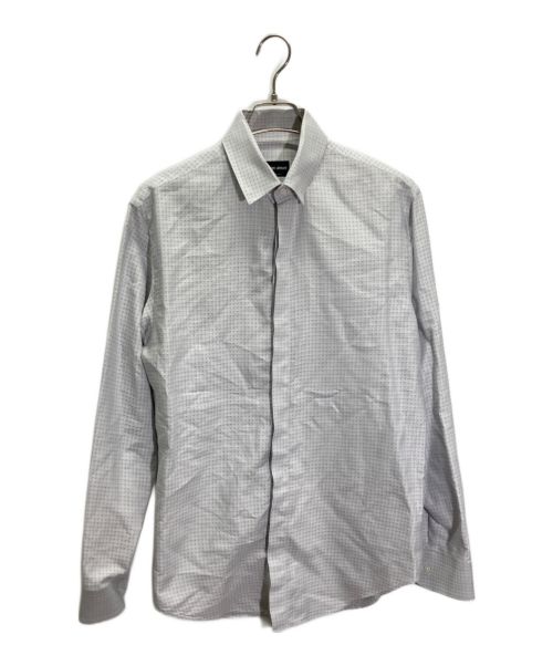 GIORGIO ARMANI（ジョルジョアルマーニ）GIORGIO ARMANI (ジョルジョアルマーニ) シャツ グレー サイズ:40の古着・服飾アイテム