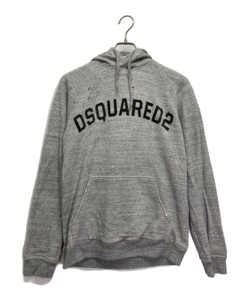 DSQUARED2（ディースクエアード）DSQUARED2 (ディースクエアード) パーカー グレー サイズ:Ｍの古着・服飾アイテム