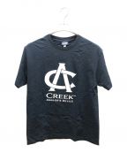 Creekクリーク）の古着「Tシャツ」｜ネイビー