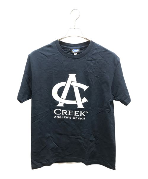 Creek（クリーク）CREEK (クリーク) Tシャツ ネイビー サイズ:Lの古着・服飾アイテム