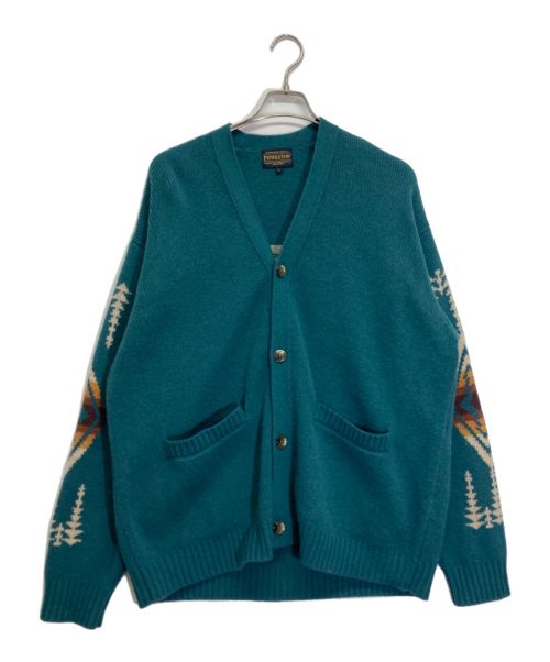 PENDLETON（ペンドルトン）PENDLETON (ペンドルトン) カーディガン グリーン サイズ:Lの古着・服飾アイテム