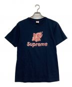 SUPREMEシュプリーム）の古着「Tシャツ」｜ネイビー