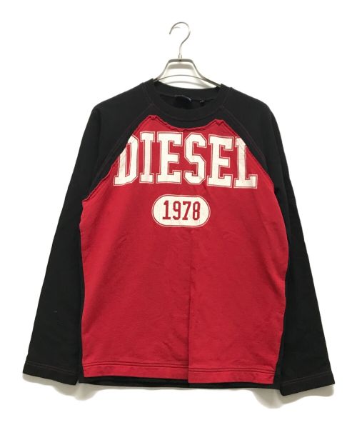 DIESEL（ディーゼル）DIESEL (ディーゼル) S-RAGLENスウェット ブラック サイズ:Sの古着・服飾アイテム