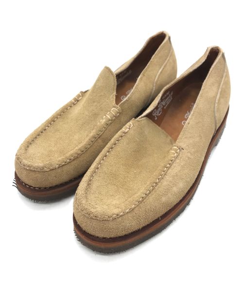 RUSSELL MOCCASIN（ラッセルモカシン）RUSSELL MOCCASIN (ラッセルモカシン) モカシンシューズ ベージュ サイズ:9 1/2の古着・服飾アイテム