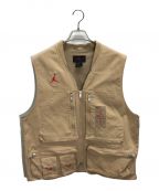 JORDAN×Travis Scottジョーダン×トラヴィス スコット）の古着「Utility Vest」｜ベージュ