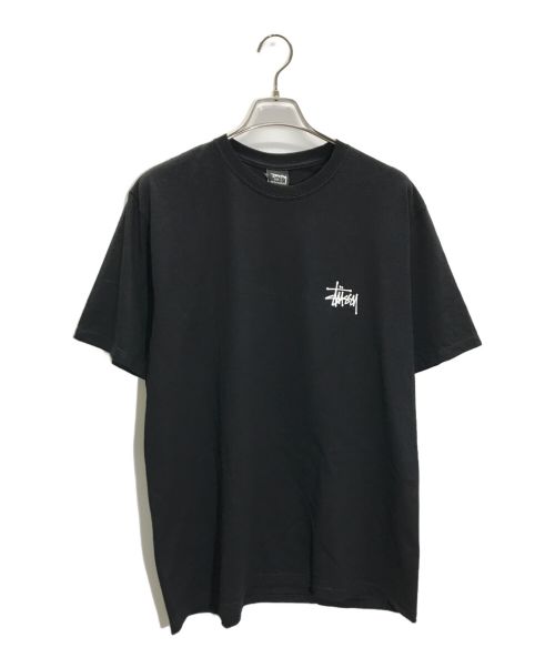 stussy（ステューシー）stussy (ステューシー) ロゴＴシャツ ブラック サイズ:Lの古着・服飾アイテム