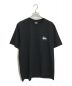 stussy（ステューシー）の古着「ロゴＴシャツ」｜ブラック