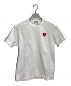 PLAY COMME des GARCONSプレイ コムデギャルソン）の古着「Tシャツ」｜ホワイト