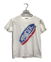 MONCLER（モンクレール）の古着「Tシャツ」｜ホワイト