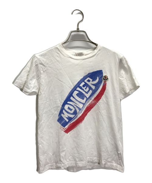 MONCLER（モンクレール）MONCLER (モンクレール) Tシャツ ホワイト サイズ:12Aの古着・服飾アイテム