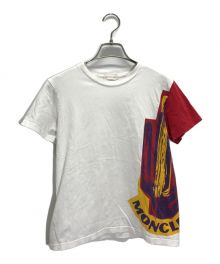 MONCLER（モンクレール）の古着「Tシャツ」｜ホワイト