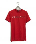 VERSACEヴェルサーチ）の古着「Tシャツ」｜レッド