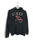 GUCCIグッチ）の古着「パーカー」｜ブラック