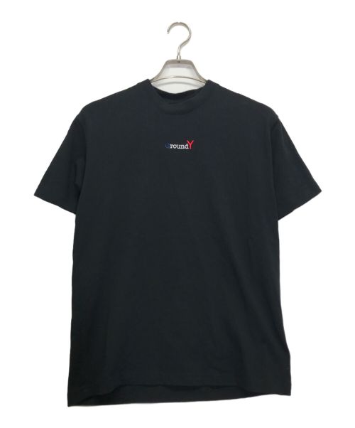 GROUND Y（グラウンドワイ）GROUND Y (グラウンドワイ) New Era (ニューエラ) Tシャツ ブラック サイズ:Mの古着・服飾アイテム