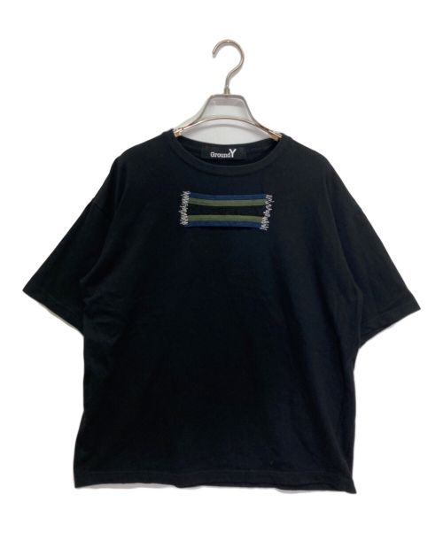 GROUND Y（グラウンドワイ）GROUND Y (グラウンドワイ) Tシャツ ブラック サイズ:SIZE 2の古着・服飾アイテム