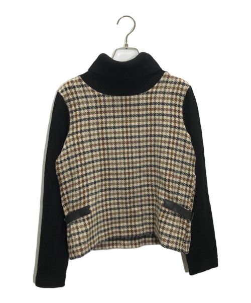 tricot COMME des GARCONS（トリココムデギャルソン）tricot COMME des GARCONS (トリココムデギャルソン) ハイネックカットソー ブラウン サイズ:ーの古着・服飾アイテム