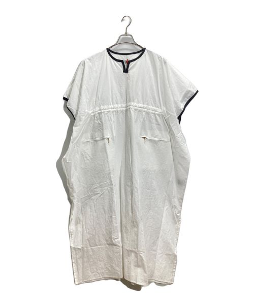 YuumiARIA（ユウミアリア）YuumiARIA (ユウミアリア) COTTON PONCHO ONEPIECE ホワイト サイズ:F 未使用品の古着・服飾アイテム